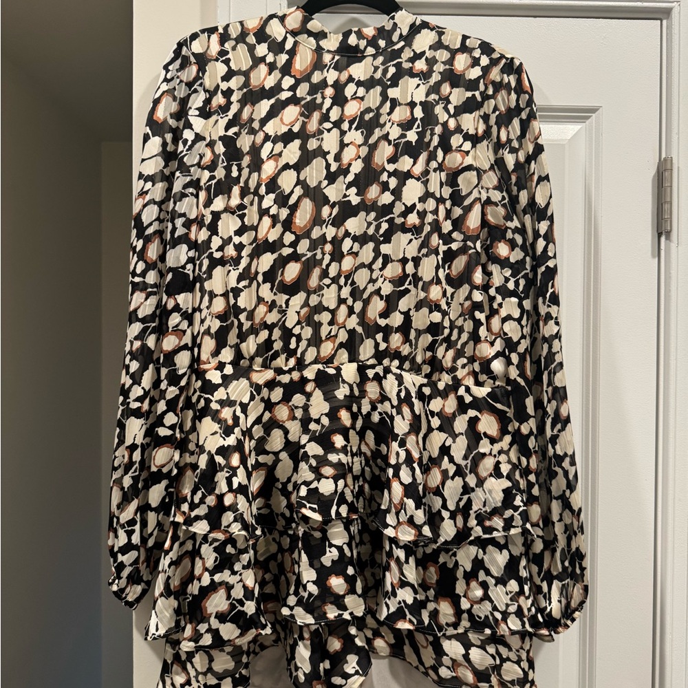 Endless Rose Monochrome Patterned Romper - image 5